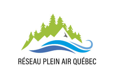 Réseau plein air Québec logo Réseau plein air Québec logo