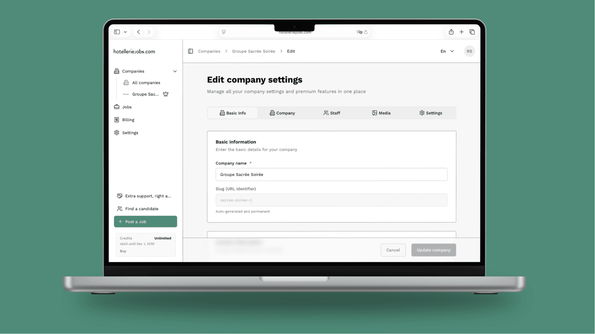 How to Edit Your Employer Profile on HotellerieJobs and RestoJobs How to Edit Your Employer Profile on HotellerieJobs and RestoJobs