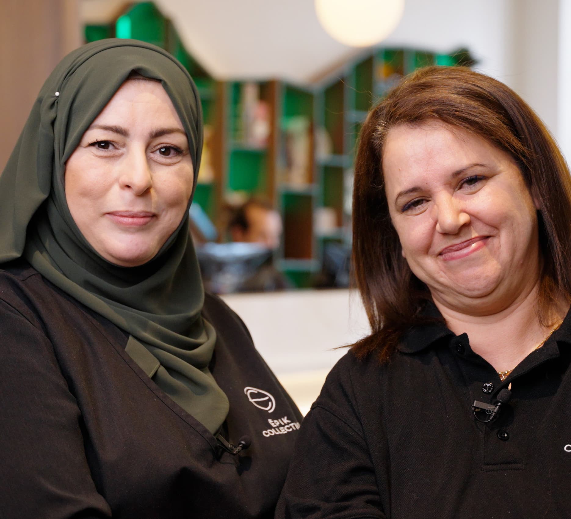 Sabrina Bentouri et Daouya Abdelkader - Superviseures aux chambres Sabrina Bentouri et Daouya Abdelkader - Superviseures aux chambres